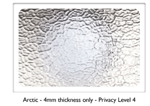Pilkington texture glass - Arctic