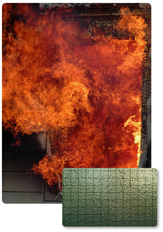 Fire proof glass