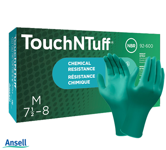 ansell rubber gloves