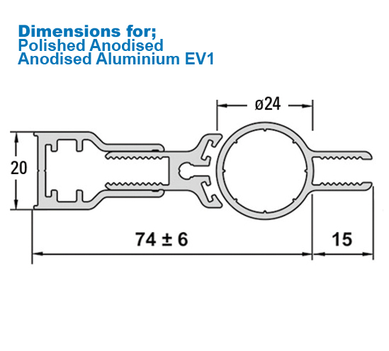Aqua Shower Door Hinge For 8mm Glass The Wholesale Glass Company