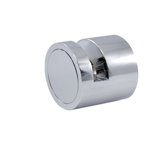 Chrome Plated Edge Grip And Glass Standoff For Decorative Panels And Signage Non Drill The Wholesale Glass Company