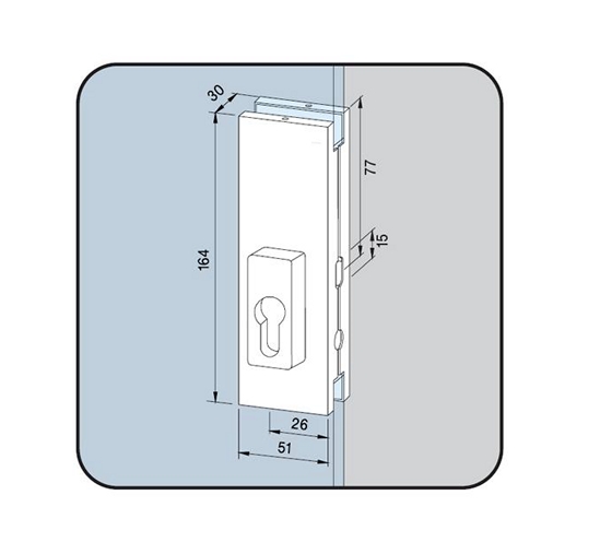 Dorma Us20 Centre Patch Lock Main The Whole Glass Company - Dorma Us10 Glass Door Lock Ss Dorma Us20 Centre Patch Lock Main The Whole Glass Company - Dorma Us10 Glass Door Lock Ss