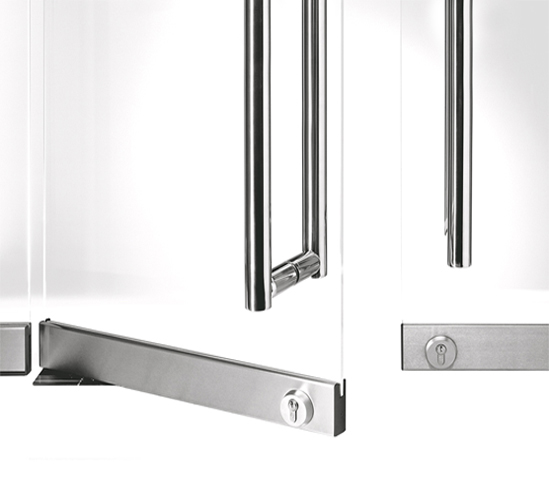 Dorma 76 5mm Bottom Door Rail With Floor Locking Lock Main The