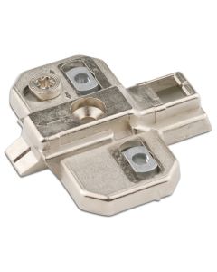 1460 Screw-On Wing Mounting Plate for Glass Showcase Doors