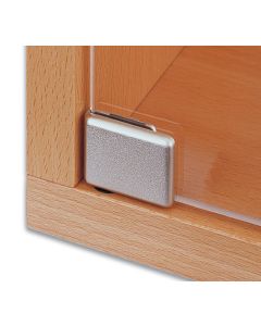 1600 Inset Glass Door Corner Clamping Hinge with Eccentric Screw