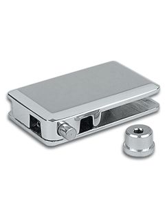 1610 Inset Glass Door Corner Hinge with Eccentric Screw