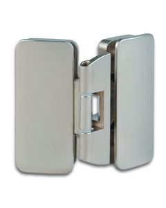 1654 Overlay Showcase Hinge for Glass to Glass