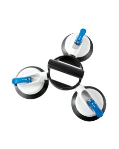 VERIBOR 603.2 Aluminium Suction Lifter with Swivelling Heads - 3 Cup