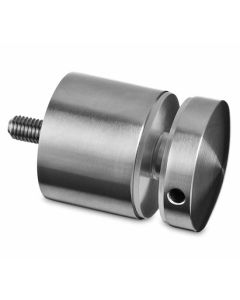 Glass Adapter with Threaded Stud 50mm Ø - 50mm Mounting Distance
