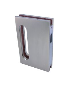 Colcom B95 Glass Door Hook Lock Keep with Finger Pull