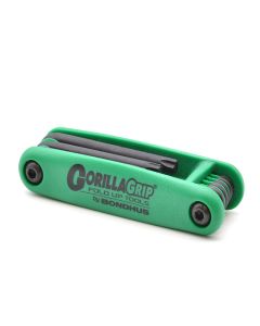 BONDHUS Gorilla Grip 8 Piece Torx Fold Up Set - TF8