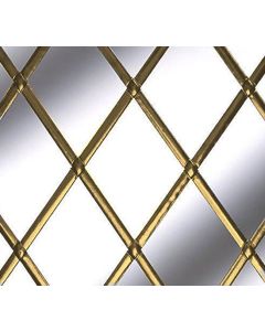 Brass Self Adhesive Window Lead - Oval 9mm x 50m
