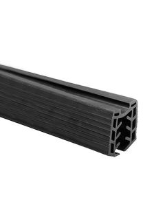 Rubber Gasket Insert for 42.4mm Ø Round Cap Rail - 5000mm