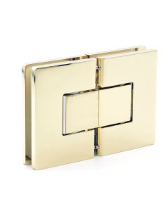 Colcom 8505N16 Polished Gold Glass to Glass Shower Door Hinge 180°