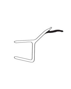 Door Jamb for 135° Glass to Glass Shower Seal