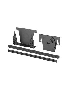 Q-Disc & Rubber Inserts Kit for Easy Glass Smart Base Channel - 2500mm