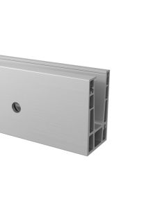 Q-railing Easy Glass Up - Parapet Fascia Mount Base Channel - 2500mm