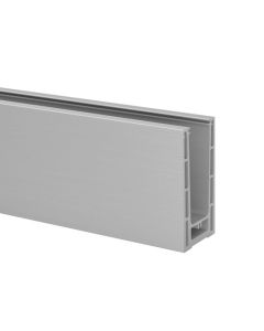 Q-railing Easy Glass Prime Brushed Top Mount Base Channel Profile