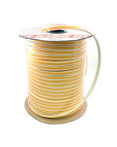 KISO EPDM 'Dry Glaze' Profile Tape 10 x 4mm - 125m White