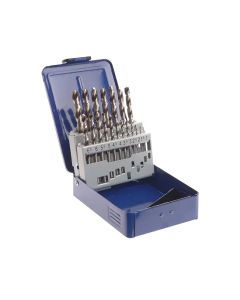 FAITHFULL FAIMSET19PRO HSS Metric Drill Bit Set 19 Piece 1mm - 10mm