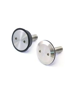 35mm Ø Fixing Point with M10 Threaded Stud - Stainless Steel