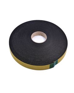 Security Glazing Foam Tape - 15 x 3mm - 25m Black