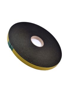 Security Glazing Foam Tape - 12 x 3mm - 25m Black