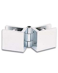 1682 Glass Door Hinge for Inset Doors - Non Drill (57 x 25mm)