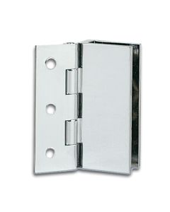 1674 Glass Door Hinge for Inset Doors - Non Drill (32 x 60mm)