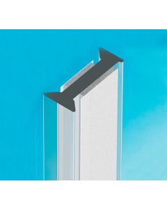 Glass to Glass Partition Minimal Corner Joint