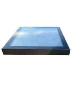 Framed Infinity Flat Rooflight Glass - 500 × 500mm