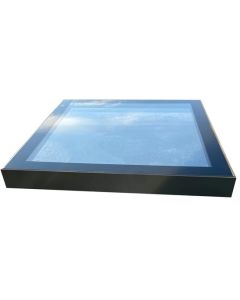 Framed Infinity Flat Rooflight Glass - 1000 × 1000mm