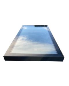 Framed Infinity Flat Rooflight Glass - 600 × 1200mm