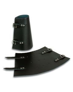Bohle Leather Wrist Protectors with Buckle Fasteners