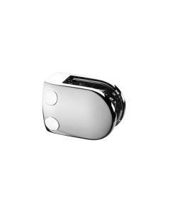 Model 28 Glass Clamp in Zinc - Chrome Plated for Indoor Use