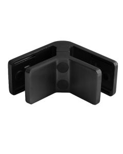 Model 42 90° Black  Glass to Glass Corner Clamp