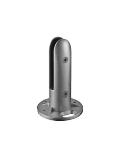 Tubular Floor Mounted Spigot Glass Clamp - Model 61.0