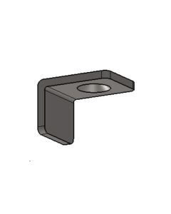 P20E P61 Mounting Bracket for Glass Partition Channels