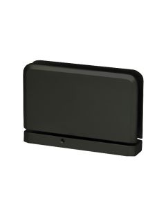 CRL Prima PPH301Top or Bottom Pivot Adjustable Shower Hinge | PPH301MBL - Matt Black
