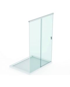Colcom PUIMA D15E30 Wall to Wall Shower Glass Sliding Door Kit