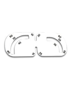 Radius Corner Template