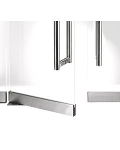 DORMA 100mm Bottom Door Rail Non-locking