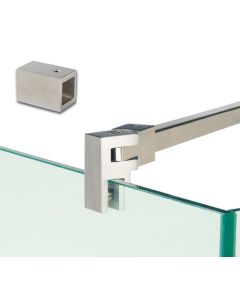 Glass to Wall Square Reinforcement Bar Set 1