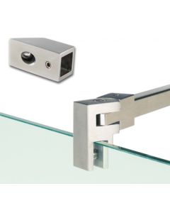 Glass to Wall Square Reinforcement Bar Set 2