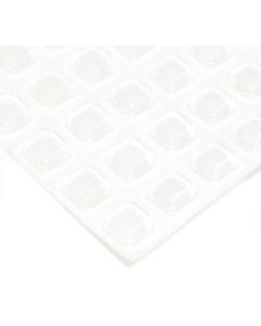 Resilient Pads Square 10mm x 10mm x 2.5mm