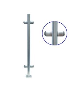 Pre-Drilled Round Centre Post Kit with Model 28 Clamps for Indoor Use - 42.4mm Ø