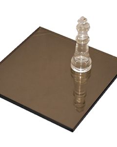 Bronze Tinted Mirror Sample 115 x 185mm