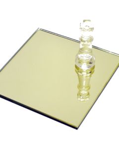Gold Tinted Mirror Sample 115 x 185mm