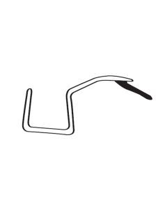 Strike Jamb for 90° Glass to Glass Shower Seal