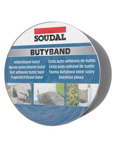 SOUDAL BUTYBAND Flashing Tape (Lead) - 100mm x 10m Roll